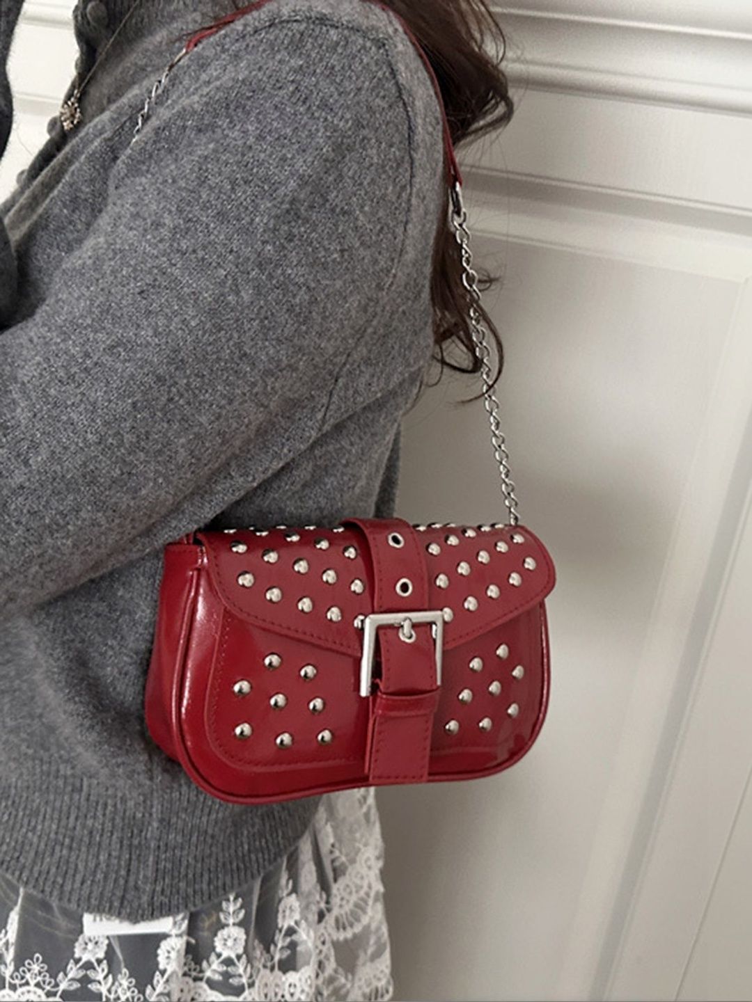 LULU & SKY Embellished Sling Bag-image-13