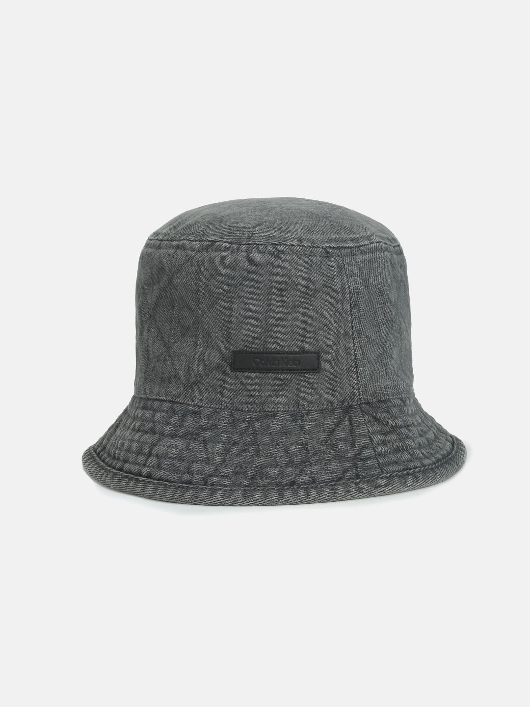 Calvin Klein Men Grey Self Design Bucket Hat-picture-10