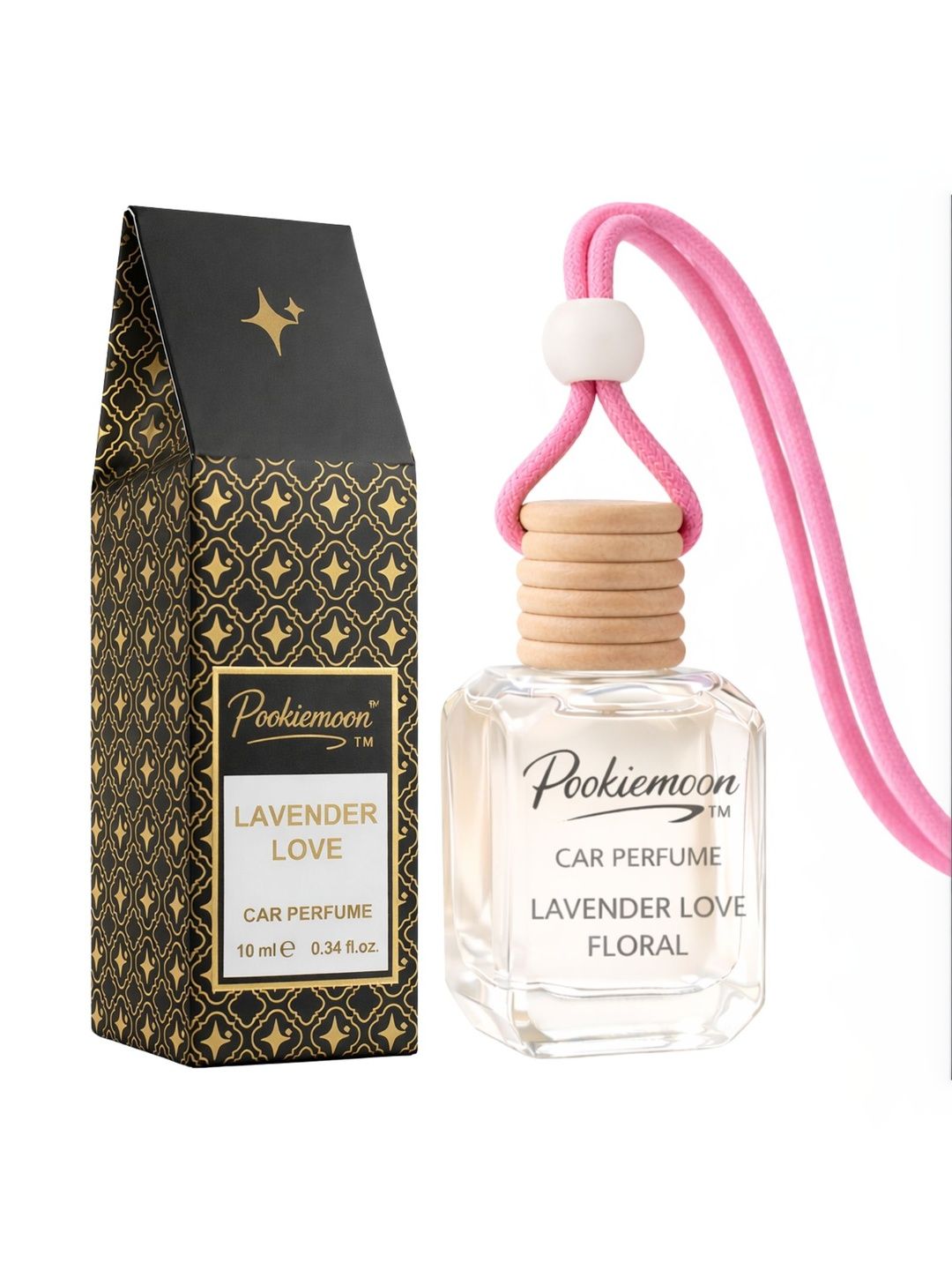 POOKIEMOON White Lavender Love Hanging Car Freshener - 10 ml-picture-49