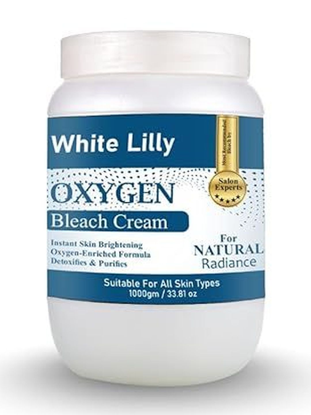 White Lilly Oxygen Bleach Cream- 1 kg-image-4