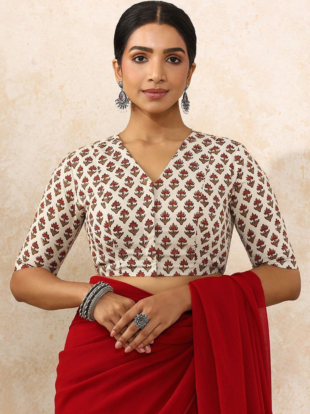Binks Cotton Printed Saree Blouse-picture-56