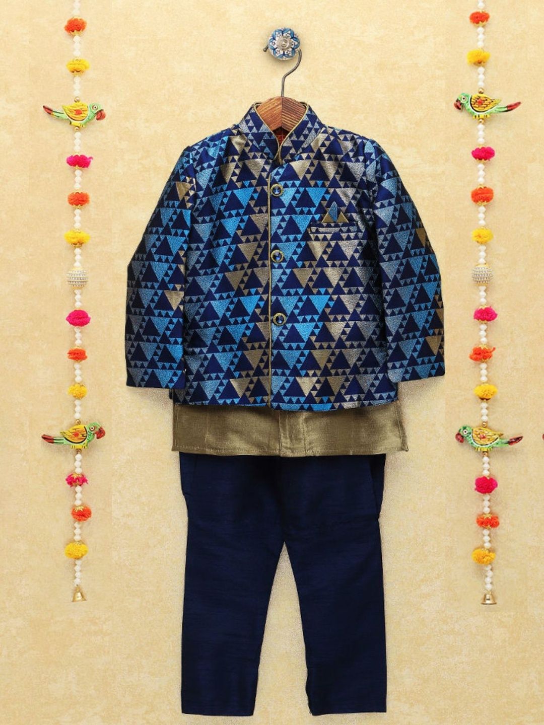 BAESD Mandarin Collar Sherwani Set-picture-16