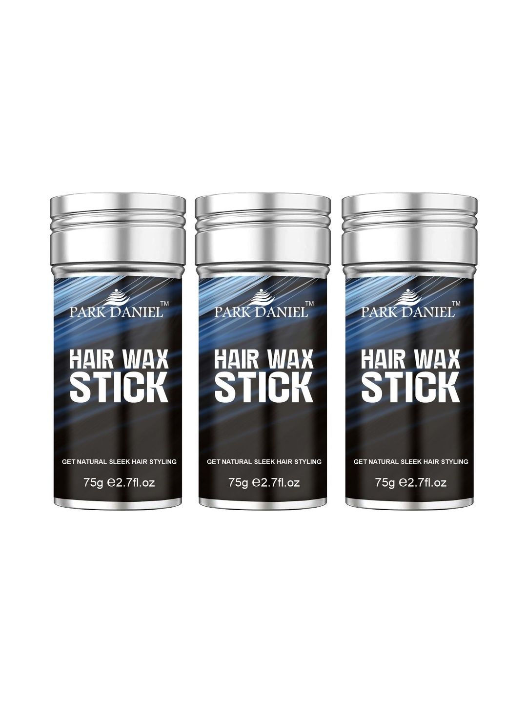 Park Daniel Set Of 3 Hair Wax Stick - 75 g Each