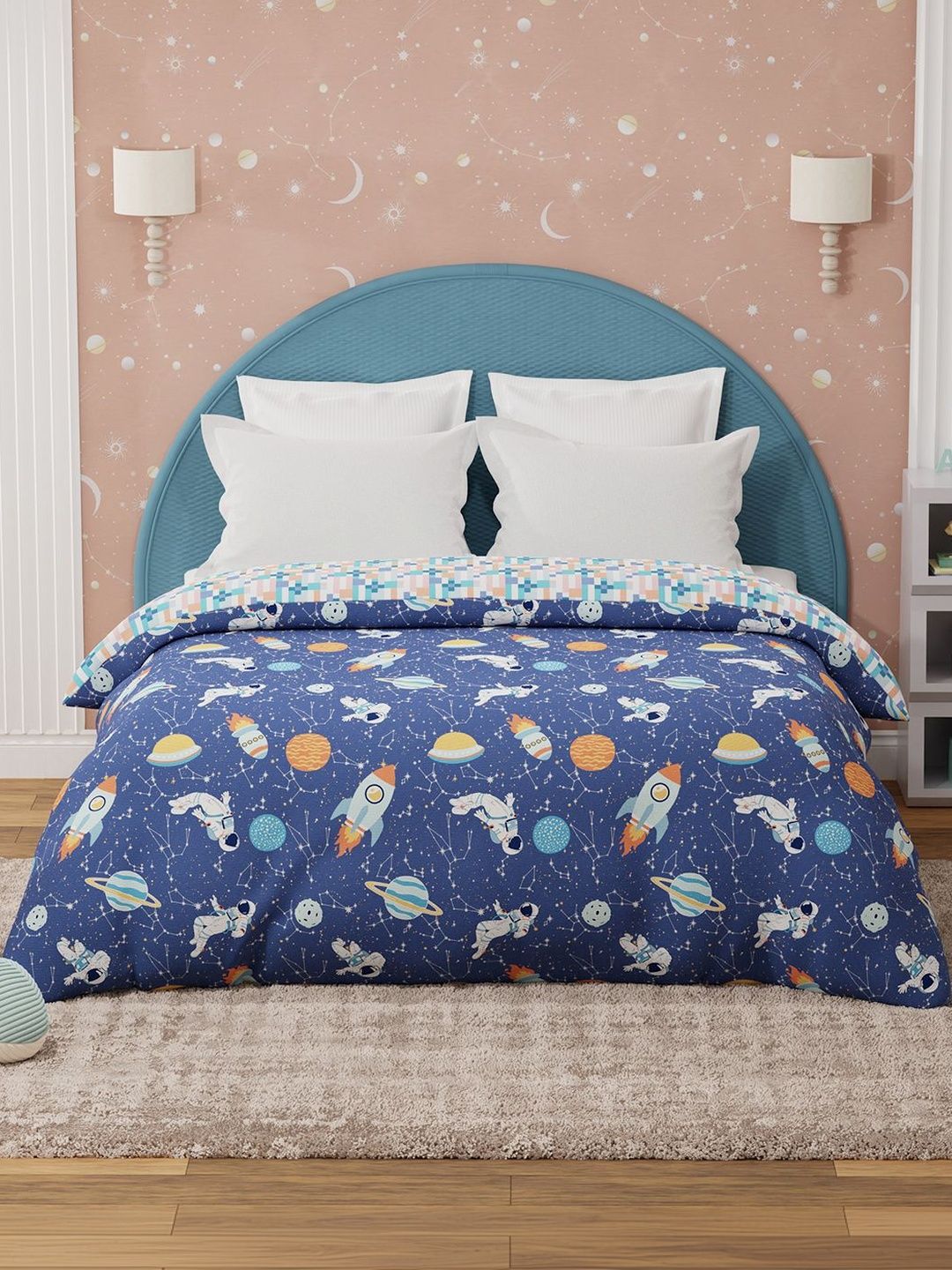 Boutique Living India Blue Cartoon Characters AC Room Comforter-image-40