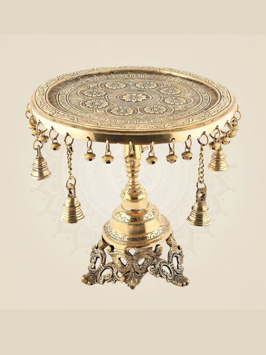 Luxeartisanship Brass Decor Multi Brass Antique Finish Handcrafted Showpieces 11 Inch-image-30
