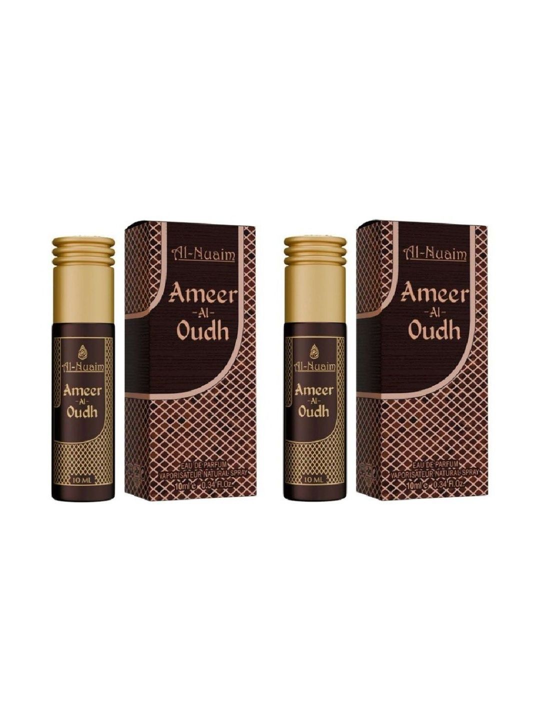 Al-Nuaim Unisex Set Of 2 Ameer Al Oudh Long Lasting Eau De Parfum - 10 ml Each-picture-18