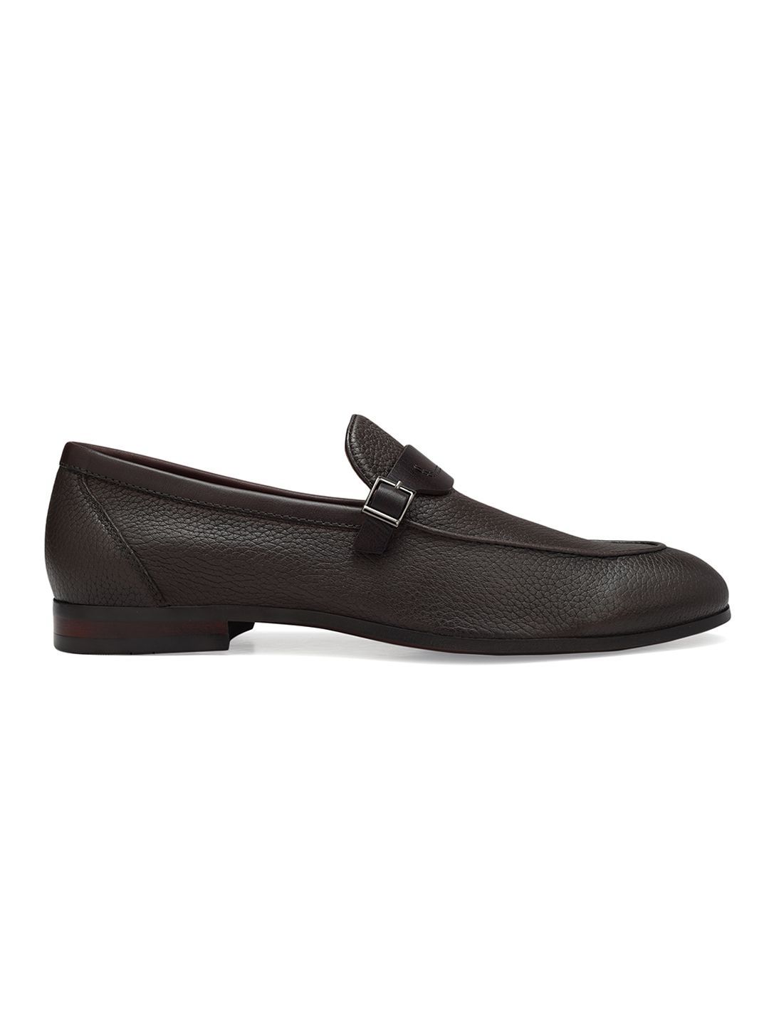 ROSSO BRUNELLO Men Leather Formal Monk Shoes-picture-16
