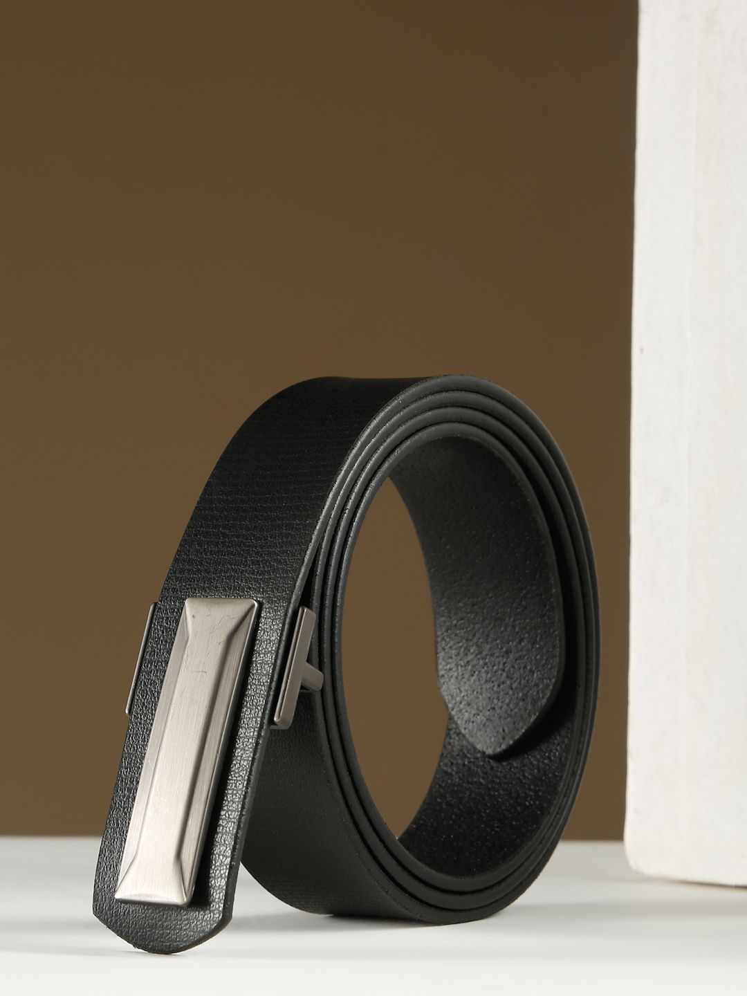 Teakwood Leathers Men Textured Belt-image-6