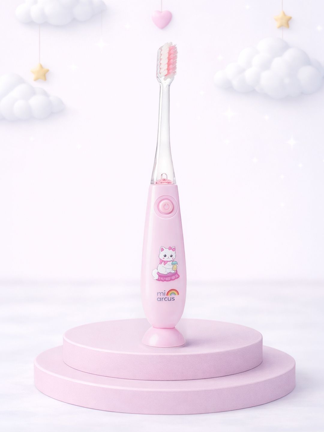 MiArcus 2-Minute Flashing Timer Toothbrush- Pink-picture-16