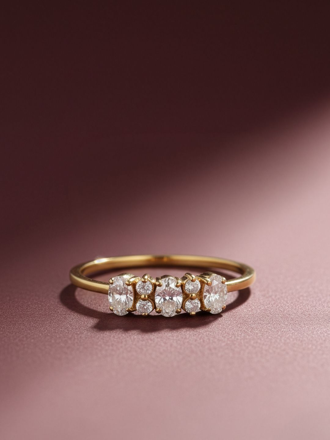 MAEJOY Solitaire Lab grown diamond 92.5 Sterling Silver 18KT Rhodium plated ring-picture-3