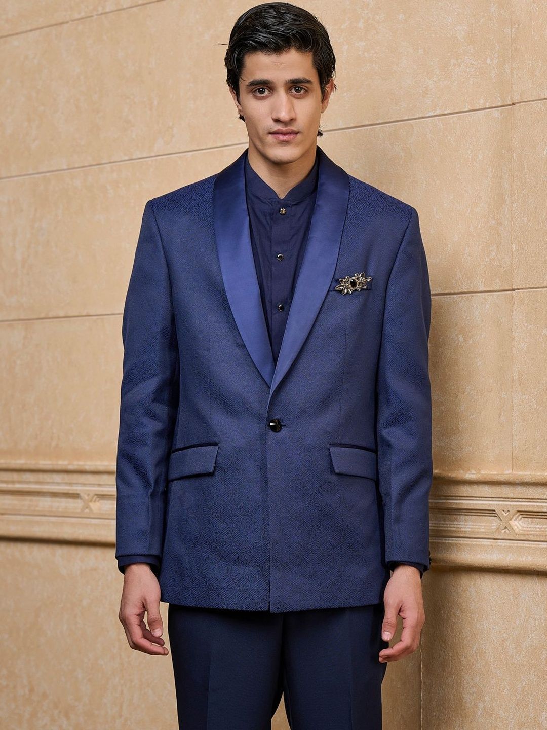 Tasva Bandhgala Indo Western Dinner Blazer-picture-12