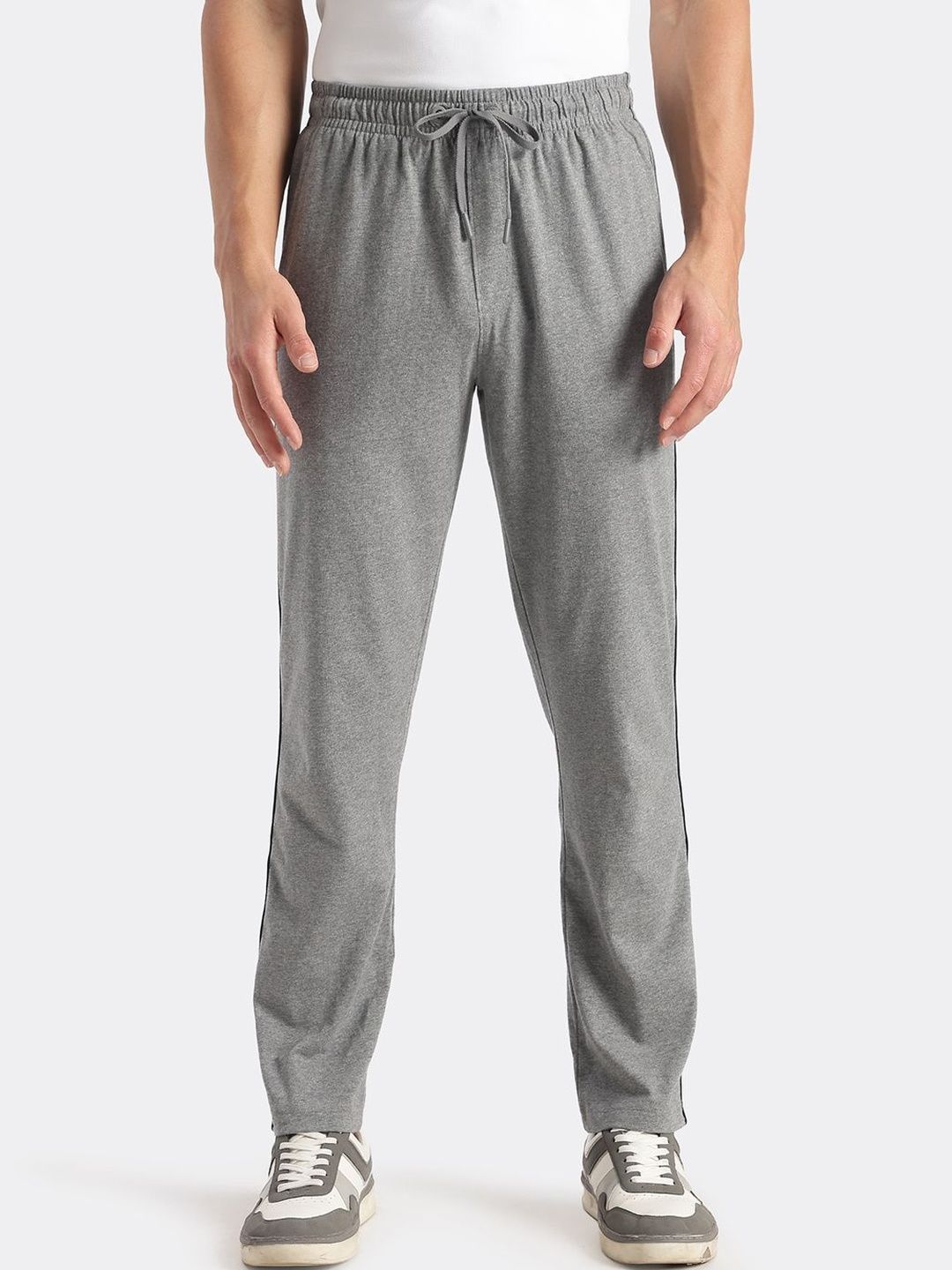 Jockey Super Combed Cotton Rich Solid Trackpant with Side Pockets - 9500-picture-53