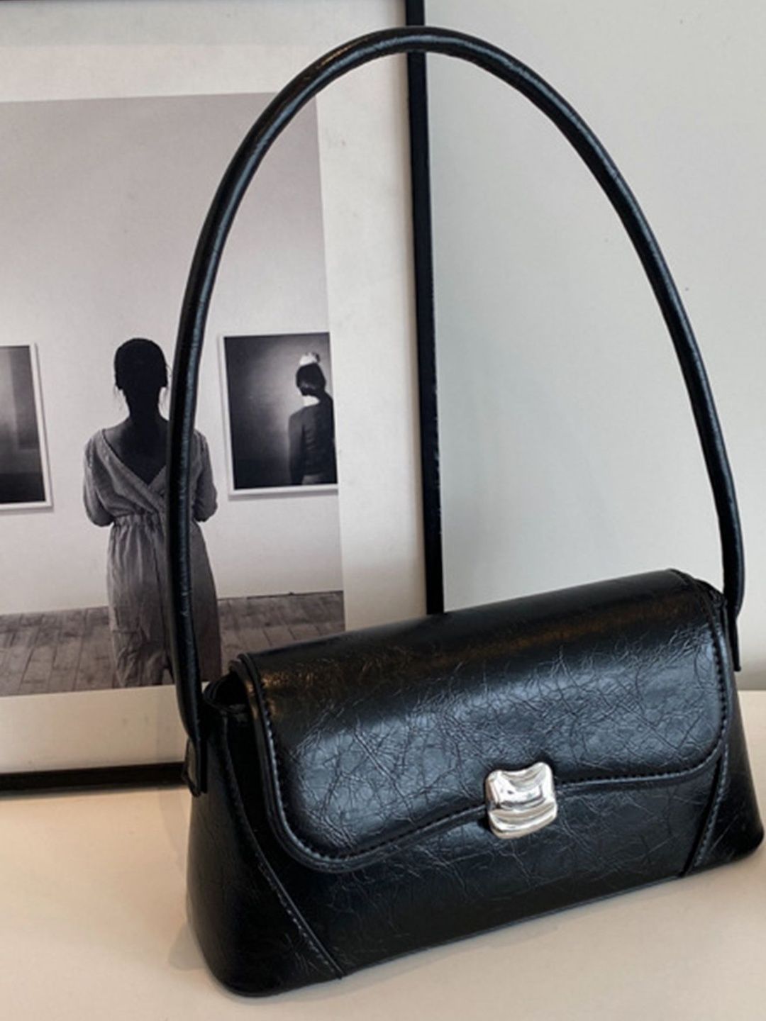LULU & SKY Textured Shoulder Bag-image-2