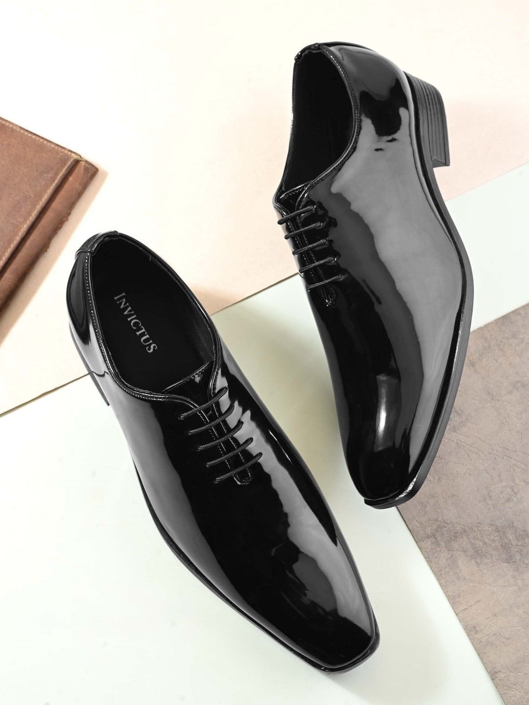 INVICTUS Men Round Toe Lace-Ups Formal Oxfords-picture-25