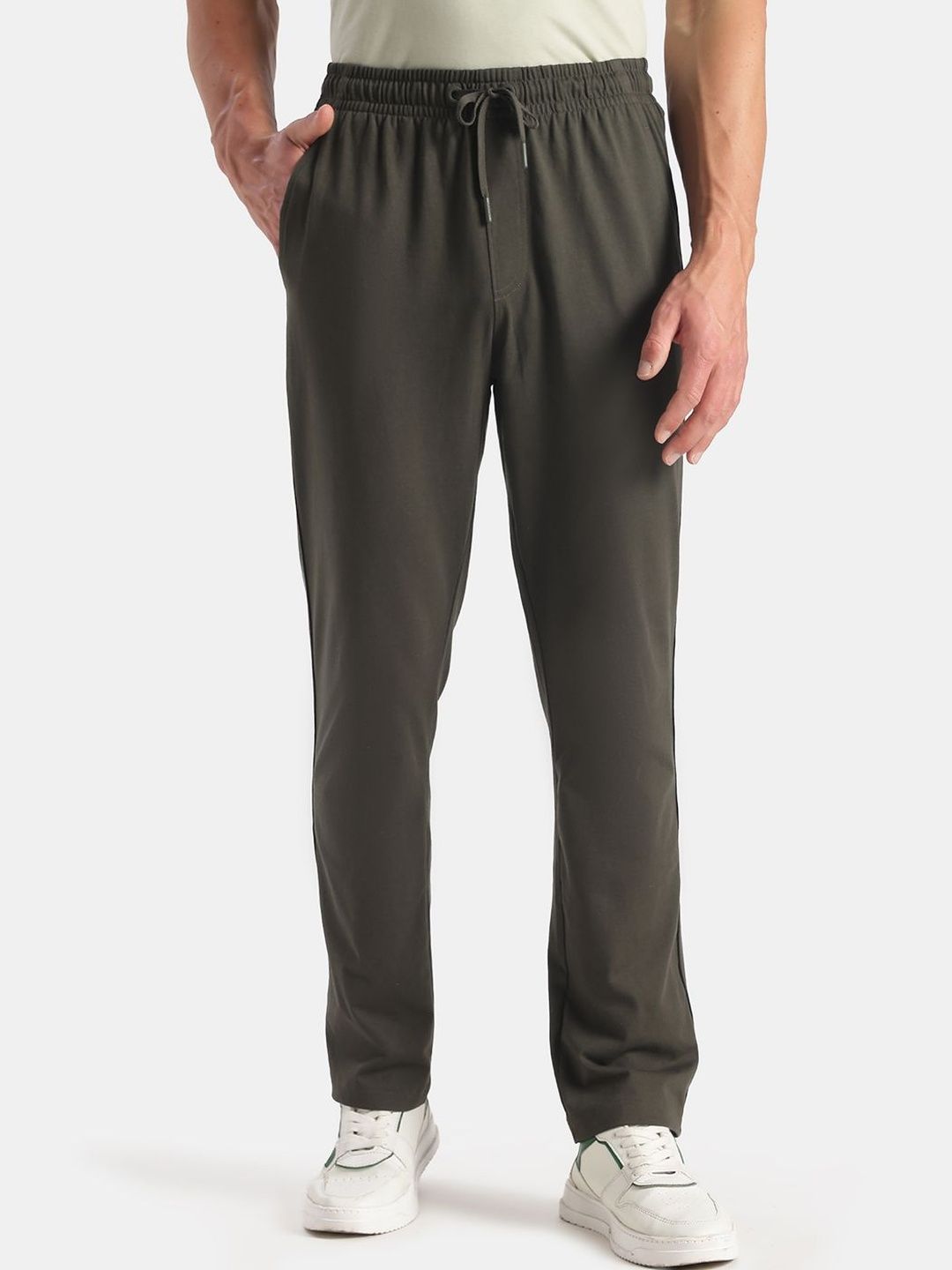 Jockey Super Combed Cotton Rich Solid Trackpant with Side Pockets - 9500-image-35