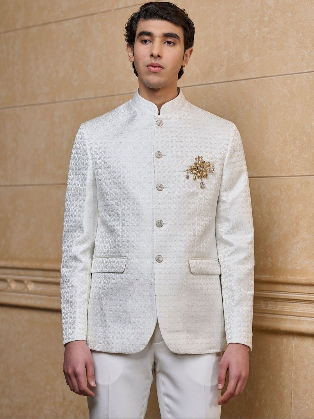 Tasva Bandhgala Indo Western Dinner Blazer-picture-17