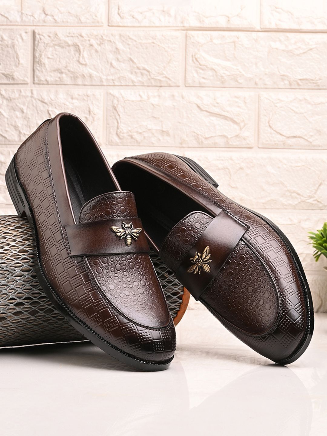 HERE&NOW Men Formal Loafers Shoes-picture-17