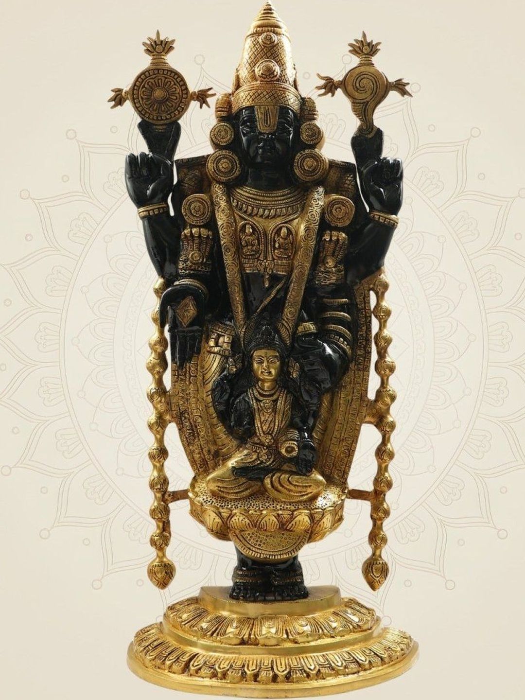 Luxeartisanship Gold-Toned Religious Idol Showpiece-picture-15