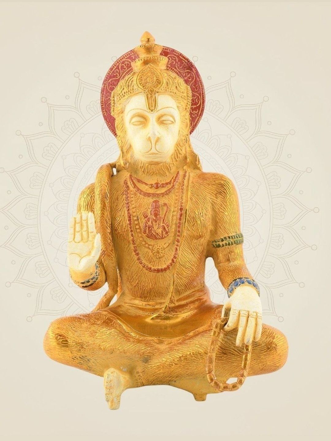 Luxeartisanship Multicoloured Religious Idol Showpiece-picture-17
