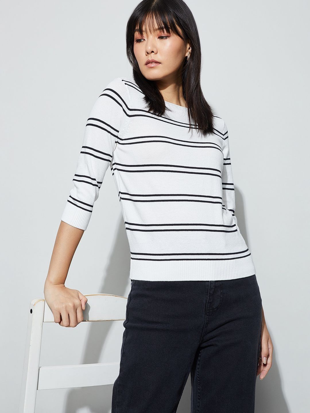 Fame Forever by Lifestyle Striped Top-picture-42