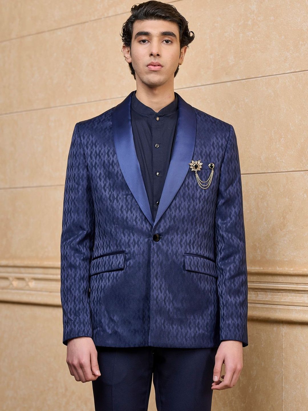 Tasva Bandhgala Indo Western Dinner Blazer-picture-53