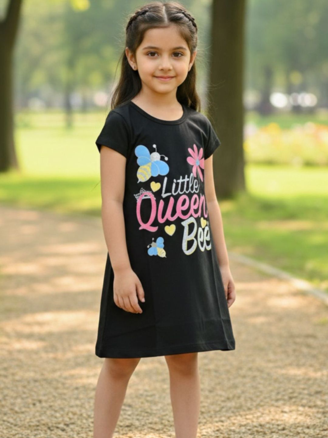 YK X Wildwoods Print A-Line Dress-picture-39