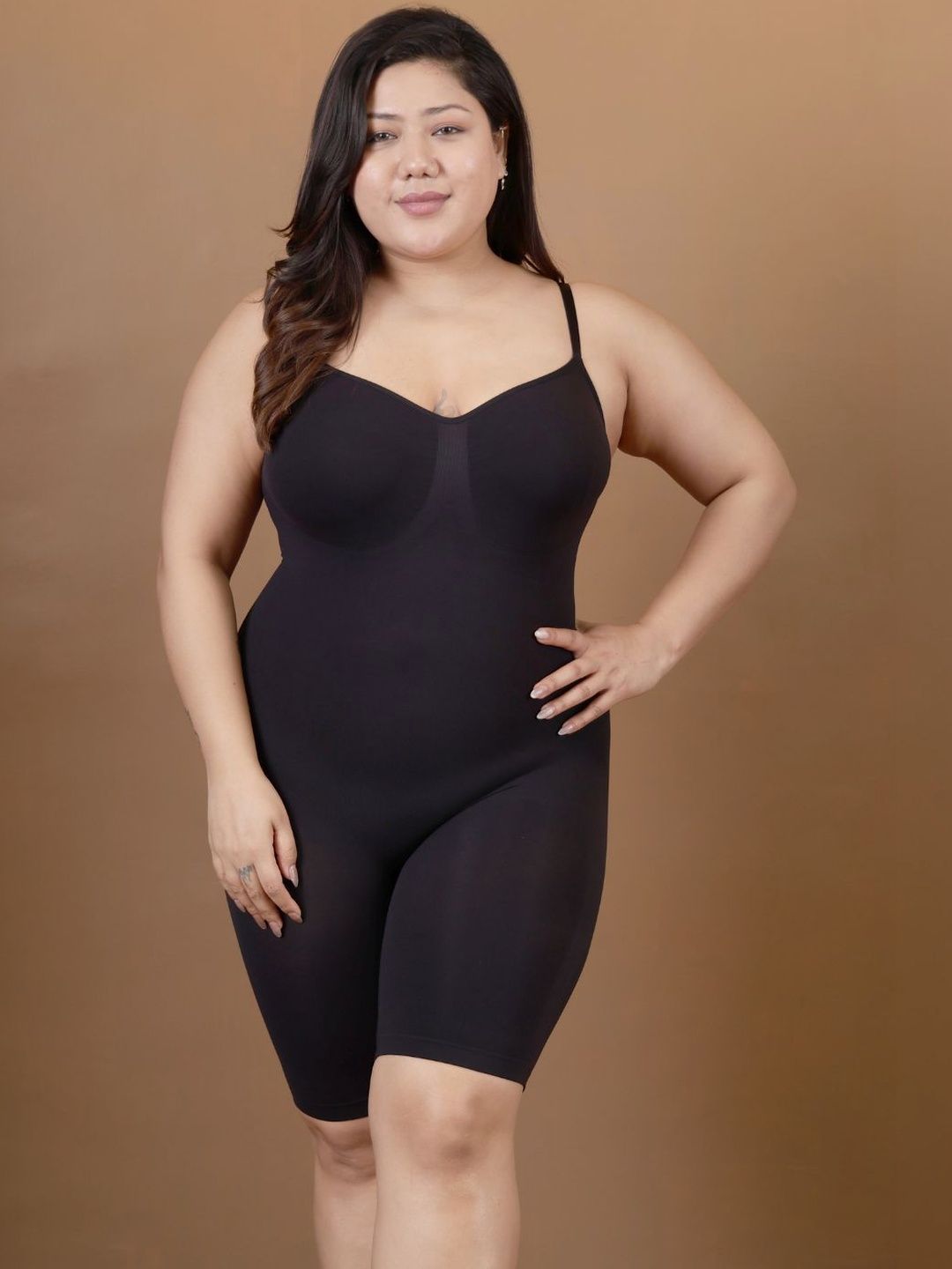 Krvvy Premium Mid-Thigh Shapewear Bodysuit Butt Lift Support & Invisible Fit-picture-29
