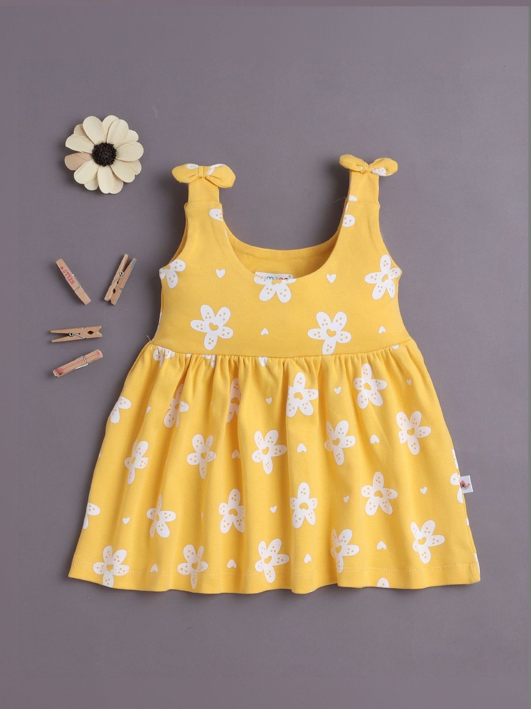 BUMZEE Floral Print Fit & Flare Dress-picture-10