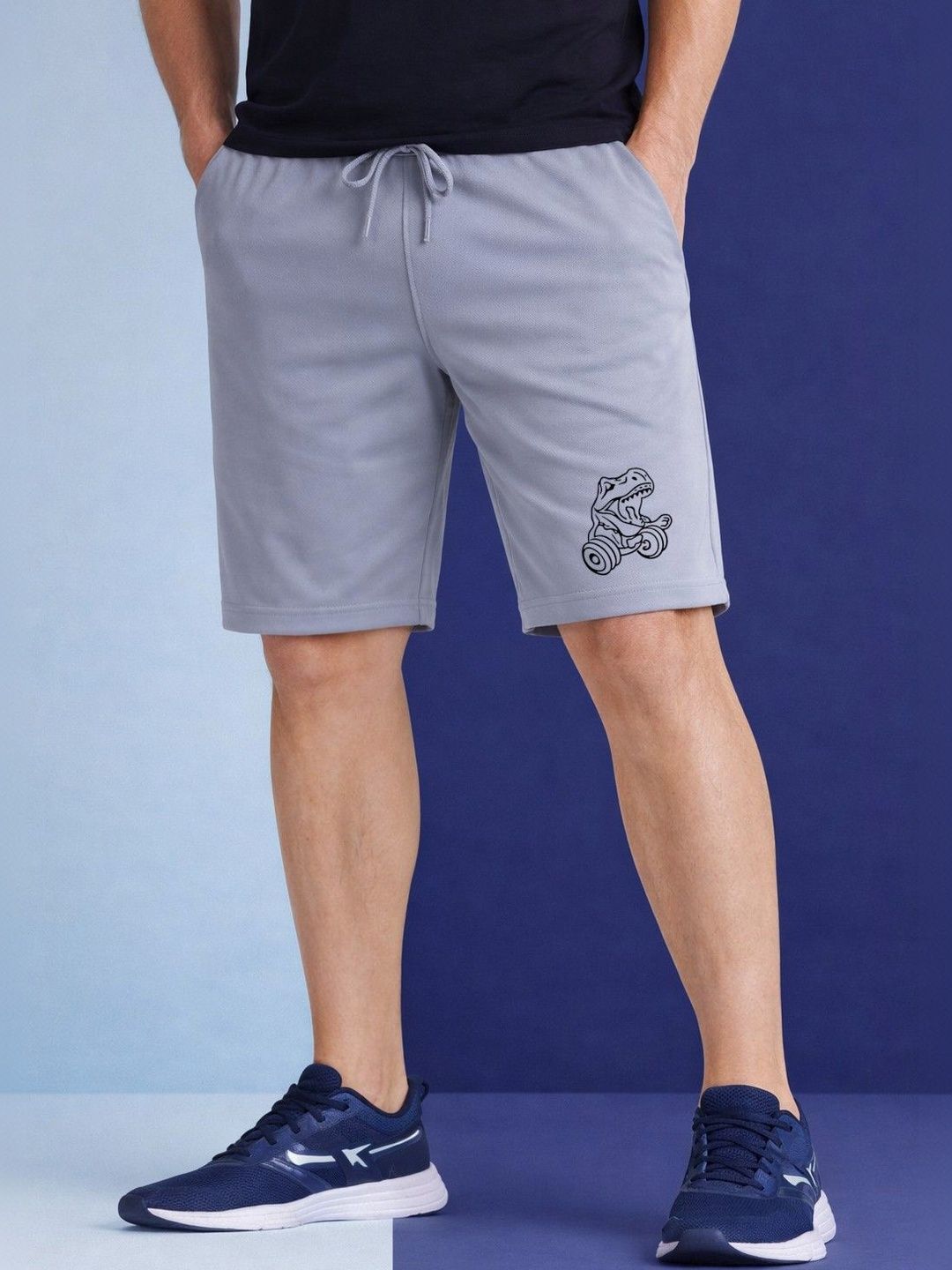 Moda Rapido Men Graphic Printed Mid-Rise Shorts-image-41