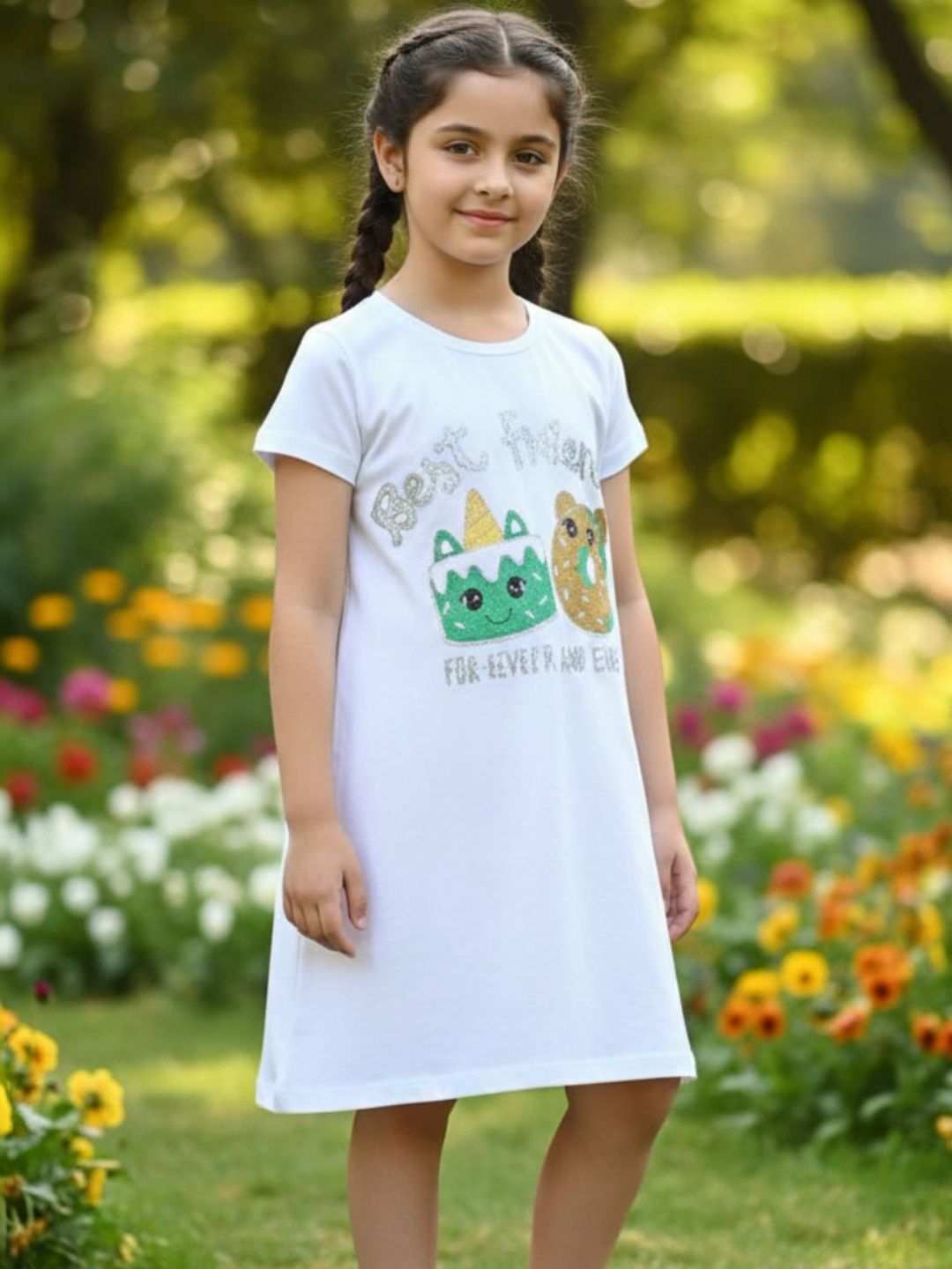 YK X Wildwoods Print A-Line Dress-picture-42