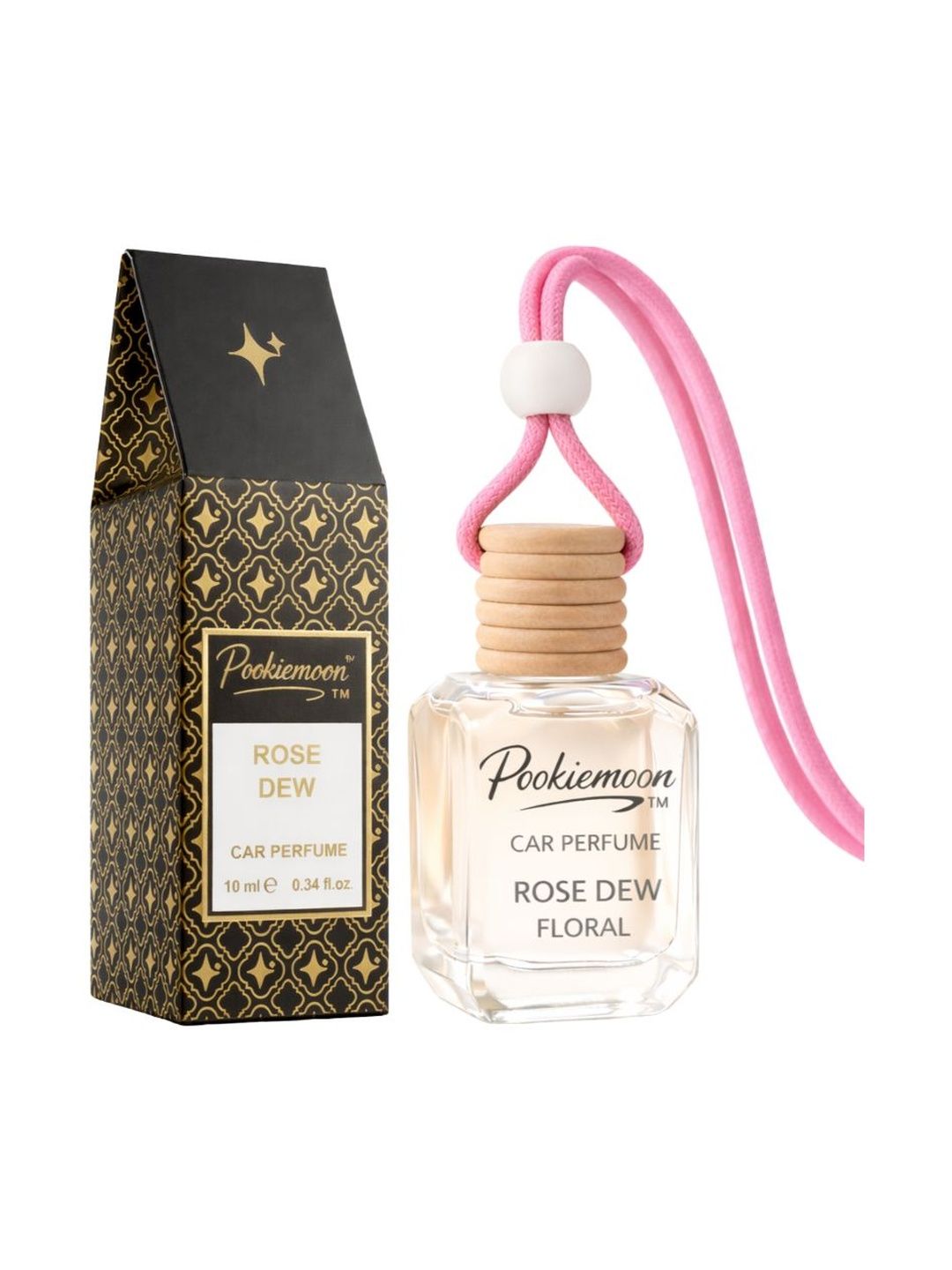 POOKIEMOON White Hanging Rose Dew Car Freshener - 10 ml-picture-30