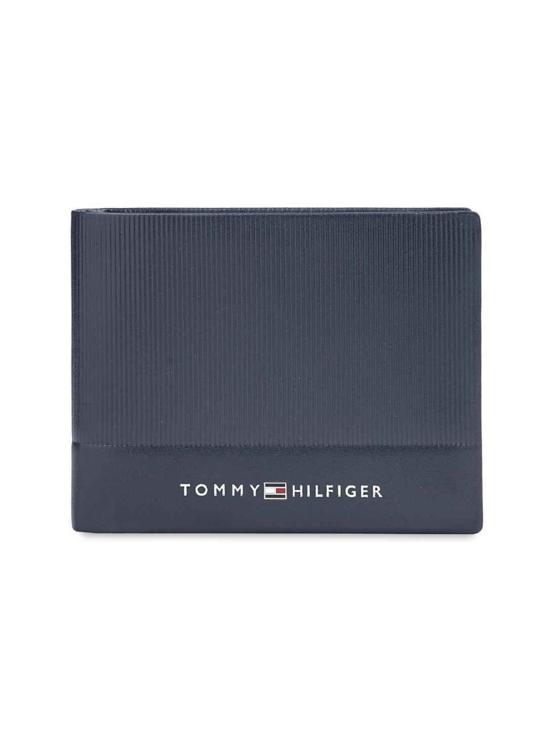Tommy Hilfiger Men Textured Leather Two Fold Wallet-picture-29