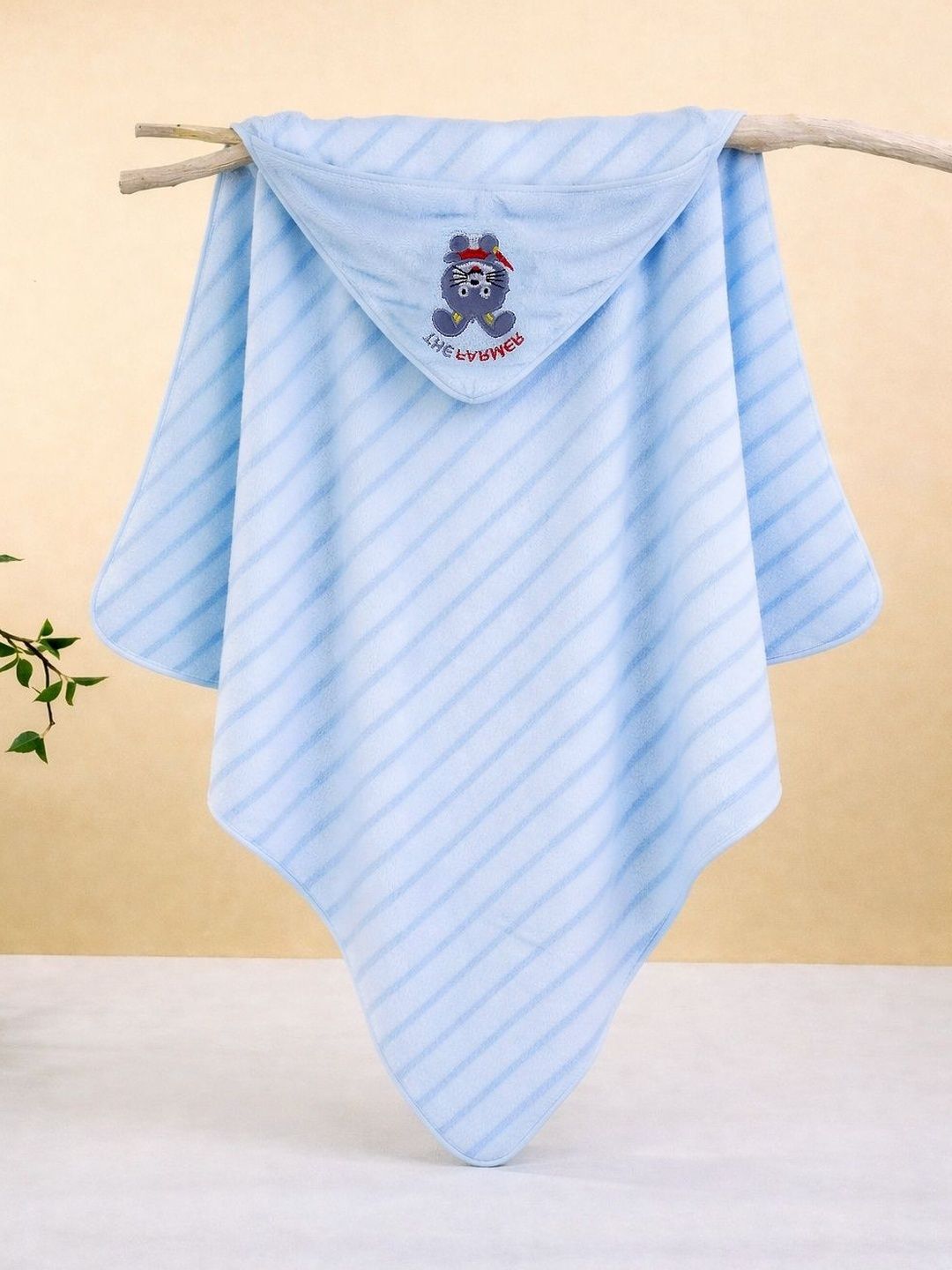 Thelittlebunny Blue 1 Striped Other 300 GSM Bath Towel-picture-25