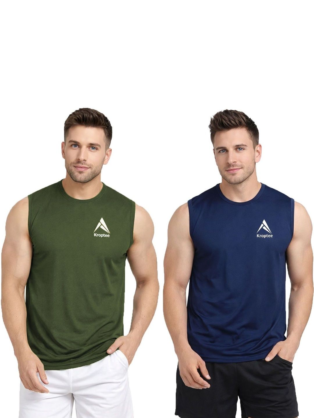 Kroptee Pack of 2 Gym Vest-picture-21
