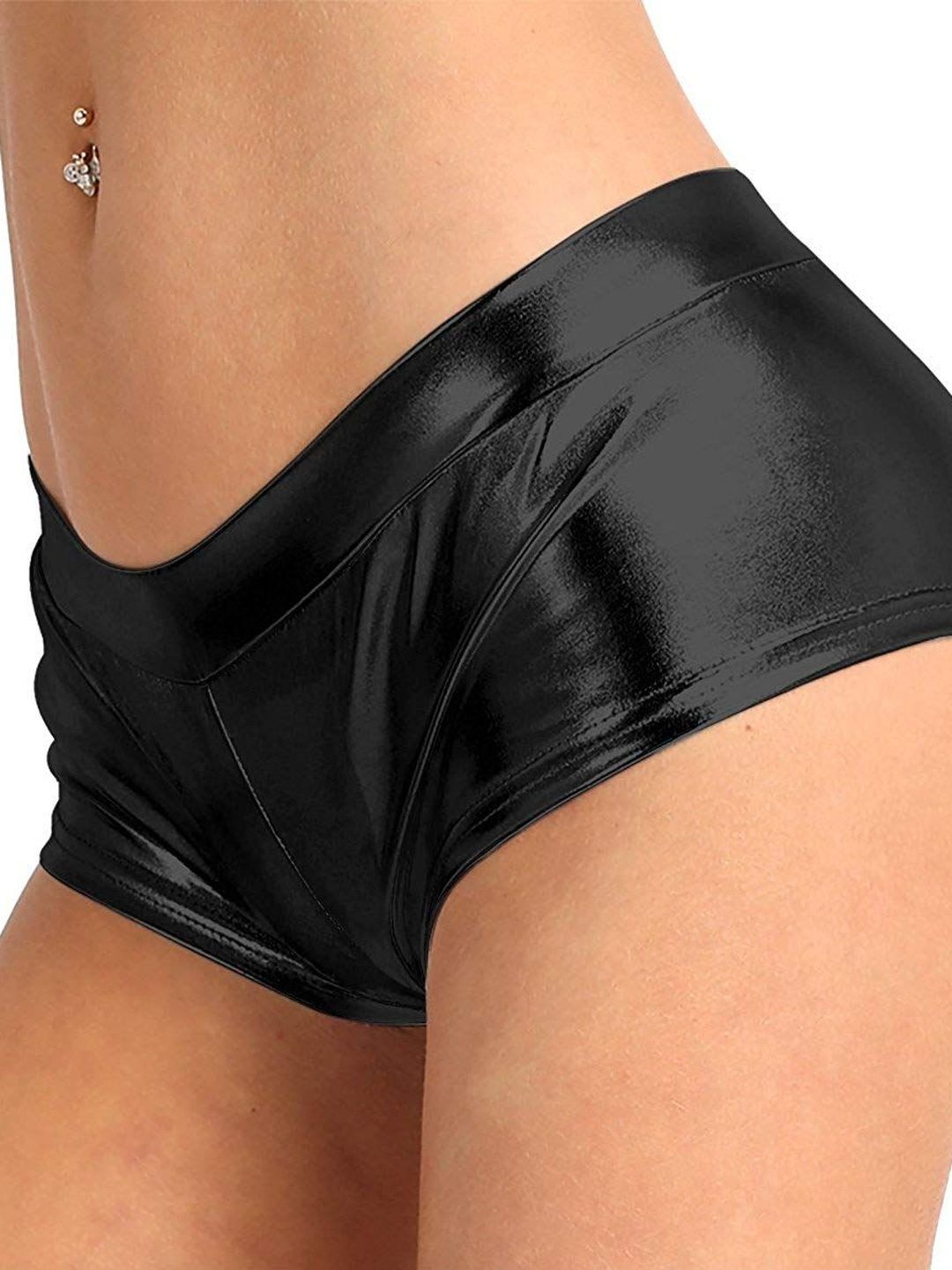 DADDY COME Women 1 Low-Rise Hot Pants Shorts-picture-26