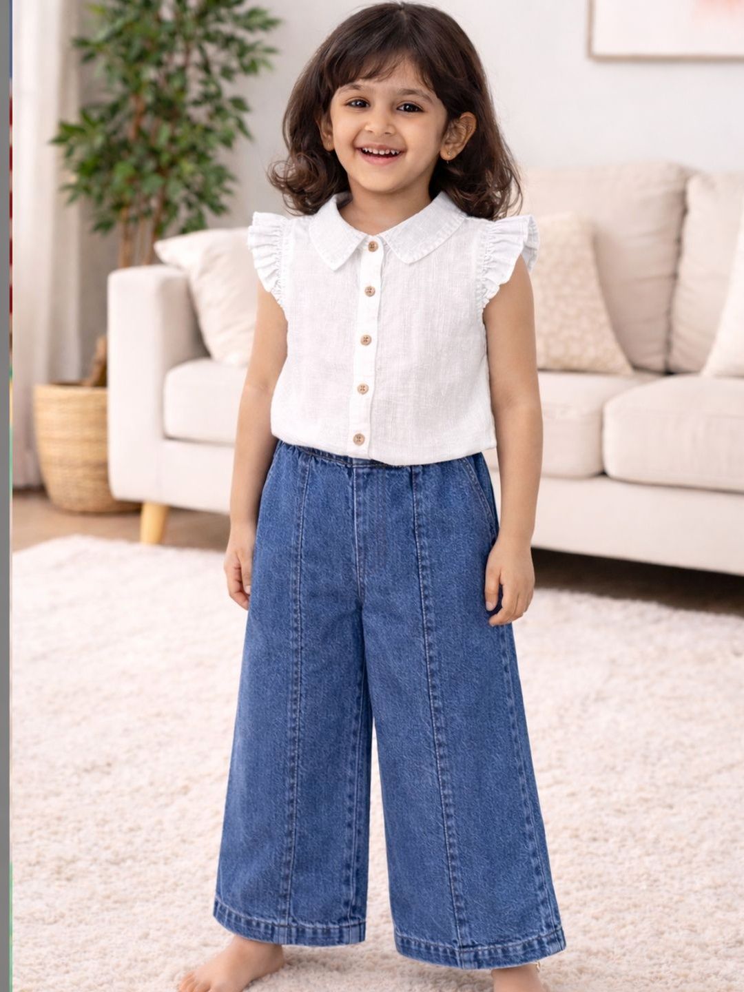 The Natkhat Tales Girls High-Rise Culottes Trousers-image-17