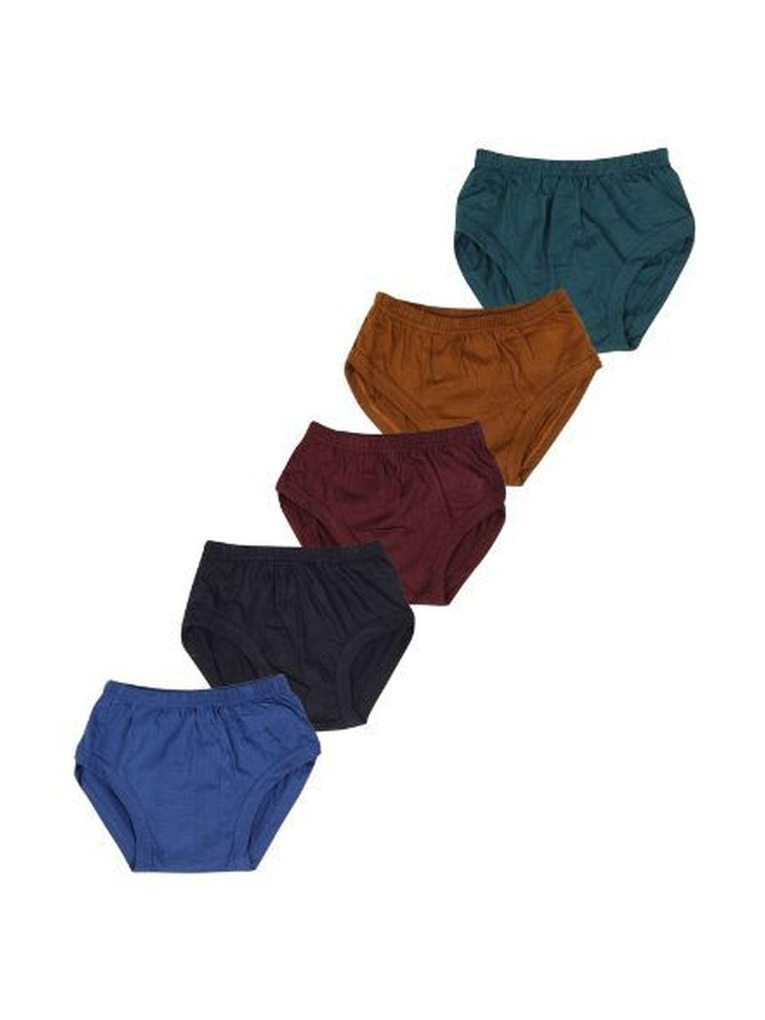 VIRUKSHAM Girls Pack of 5 Assorted Cotton Fashion