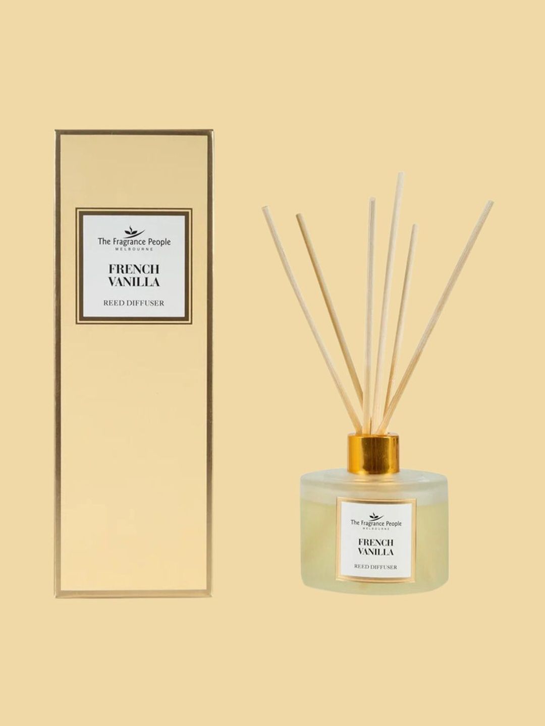 The Fragrance People Brown French Vanilla Warm Reed Diffuser With 8 Sticks - 175 ml-picture-15