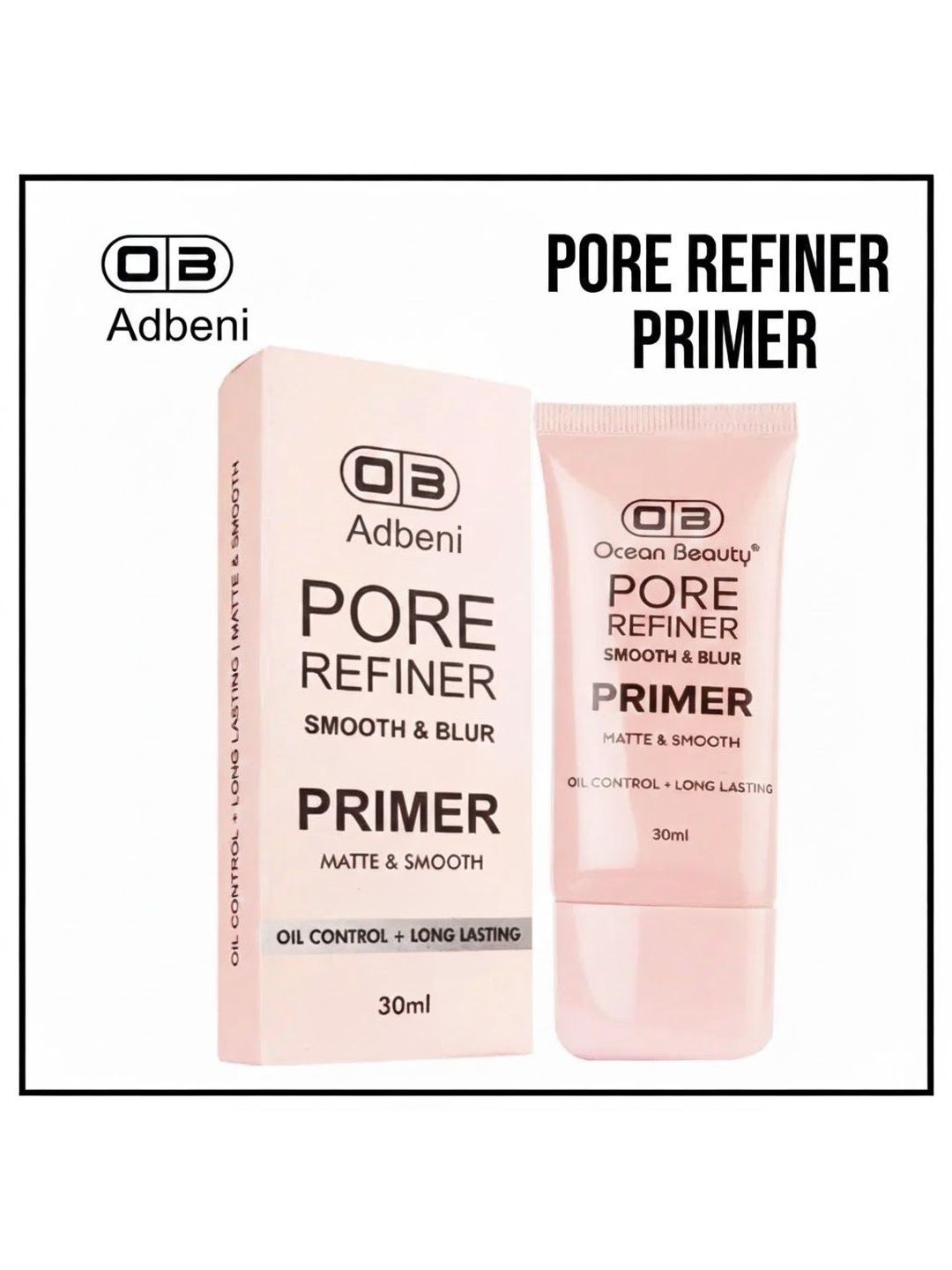 Adbeni Imported Pore Refiner Matte Face Primer - 30 ml-image-10