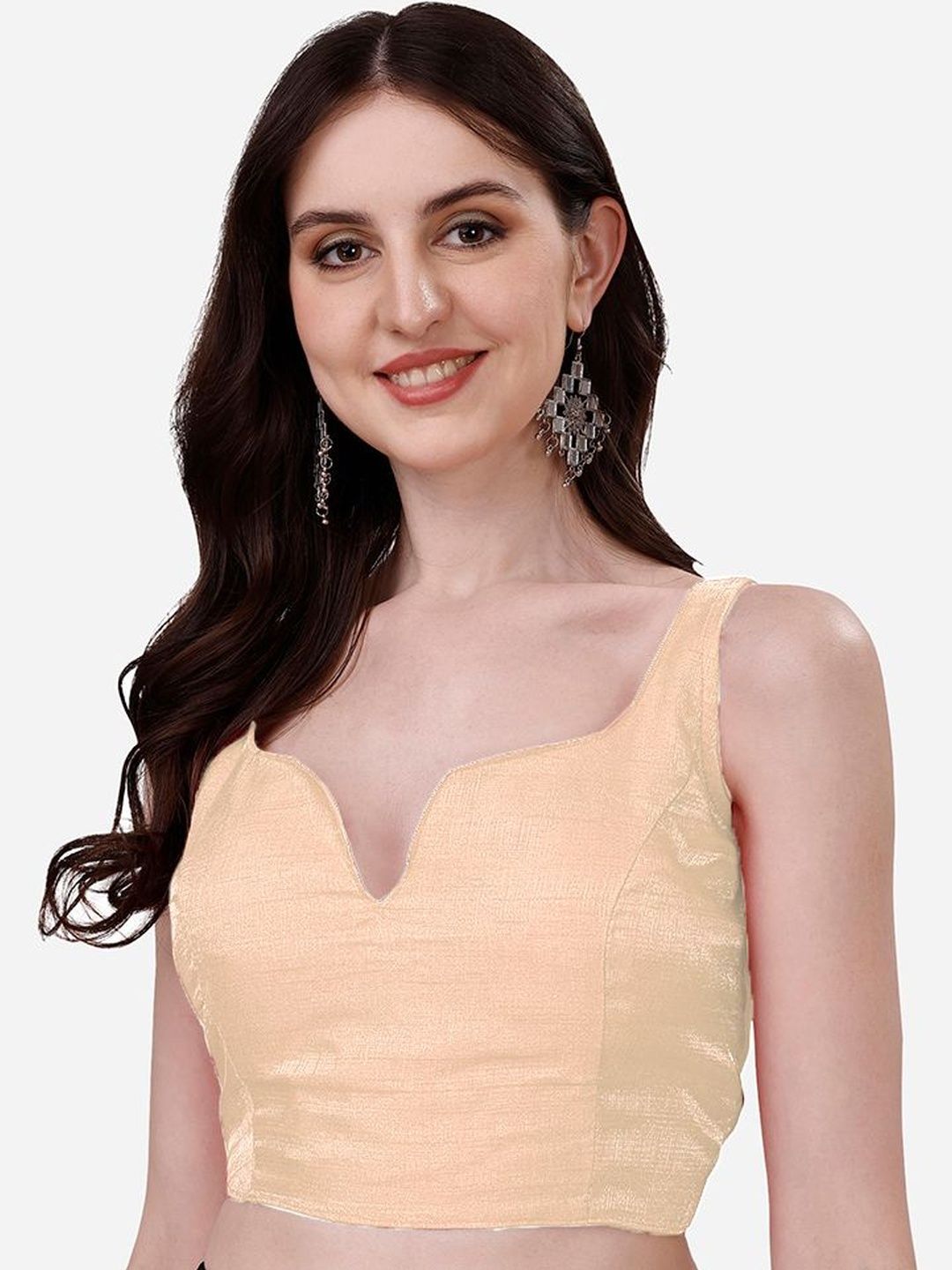 HERE&NOW Brocade Woven Design Zari Saree Blouse-picture-53