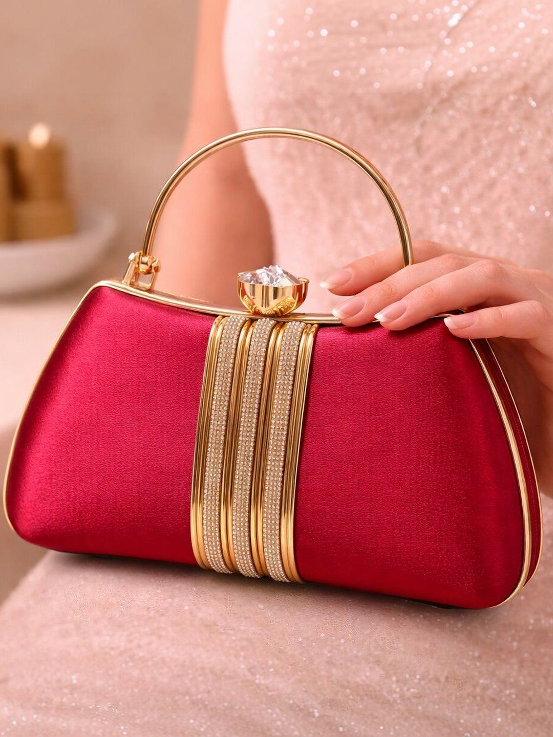 CATCHY Embellished Purse Clutch-picture-14