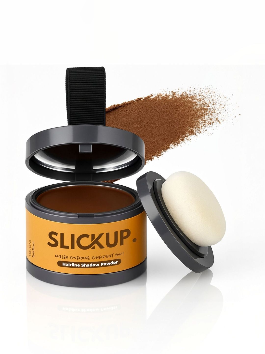 SLICKUP Hairline Shadow Powder - 4 g - Dark Brown-picture-43
