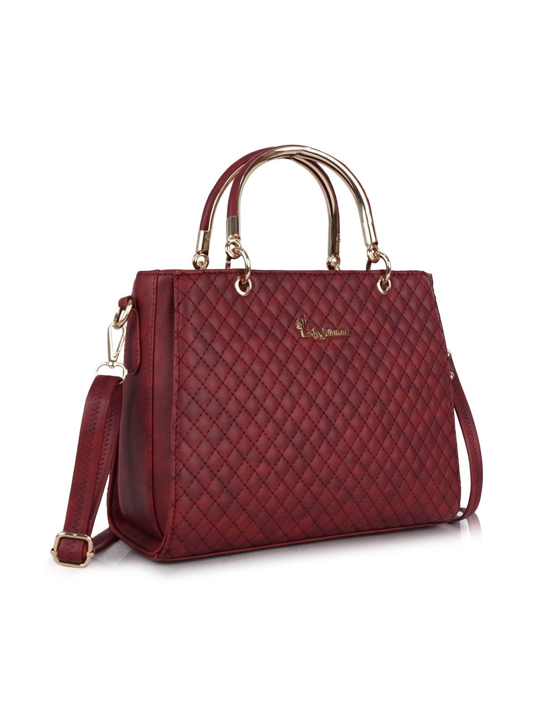 LADY QUINTON Structured Handheld Bag with Quilted-picture-40