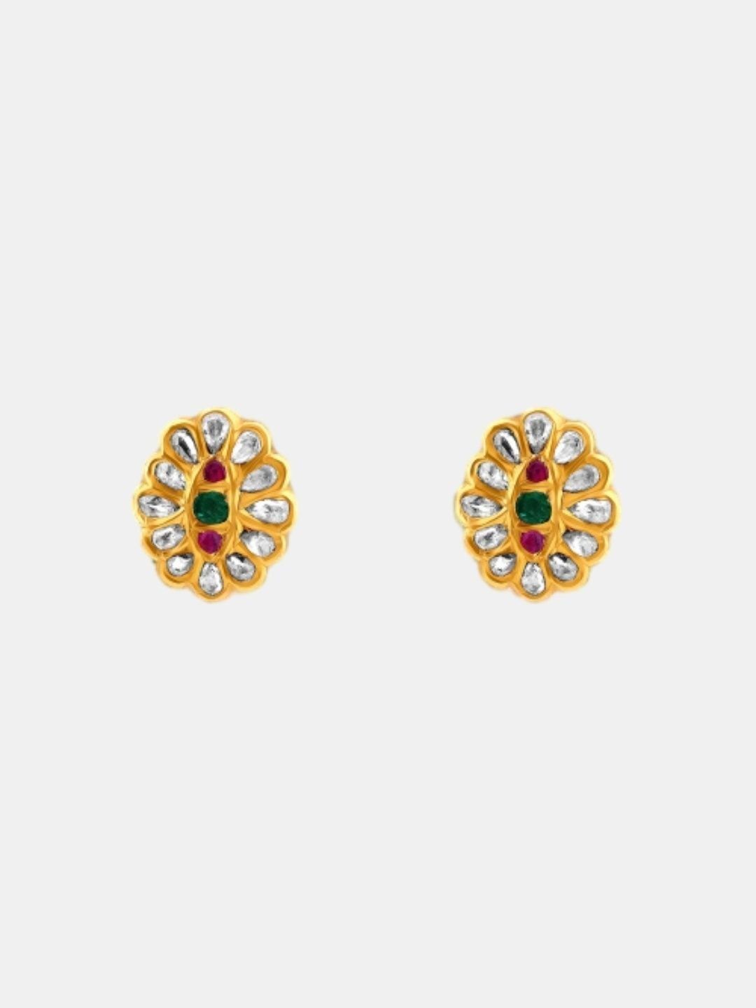 C KRISHNIAH CHETTY JEWELLERS PVT LTD 22KT Gold Earrings - 5.9 g-picture-34