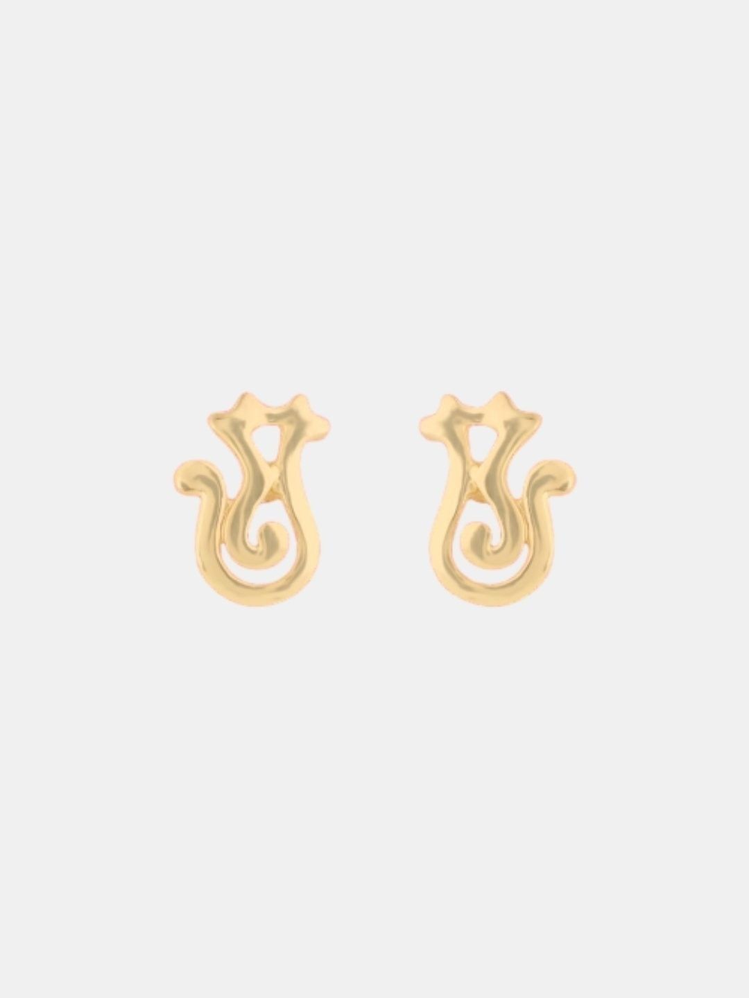 C KRISHNIAH CHETTY JEWELLERS PVT LTD Kids-Girls 22KT Gold Earrings - 1.04 g-picture-37