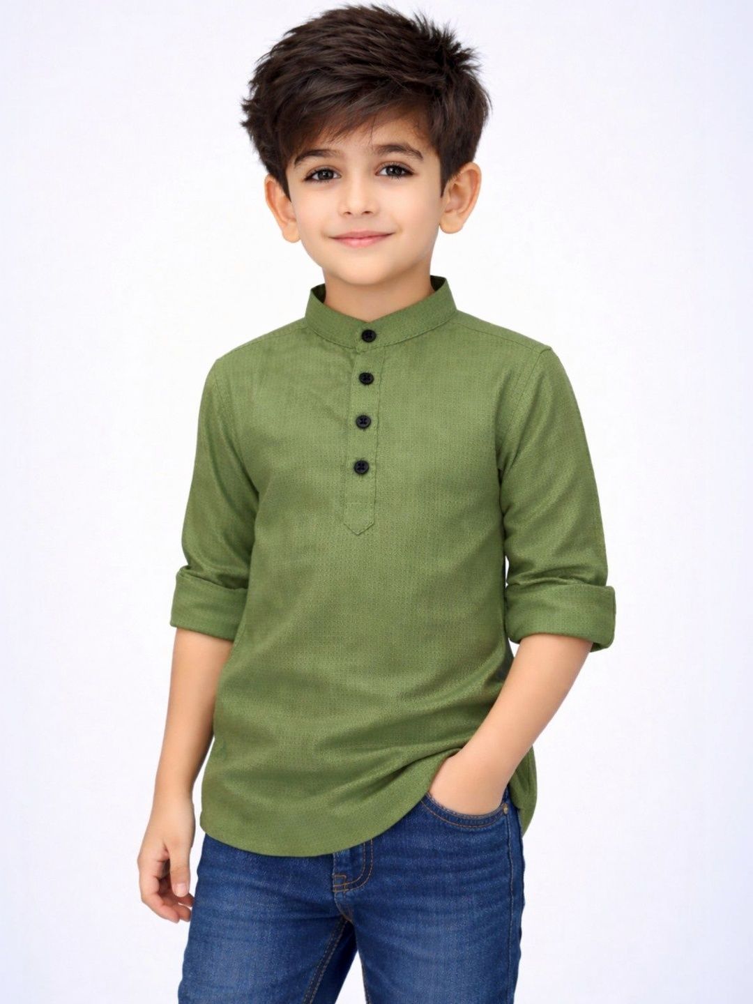 ZAKAR STYLE Boys Party Shirt-image-25