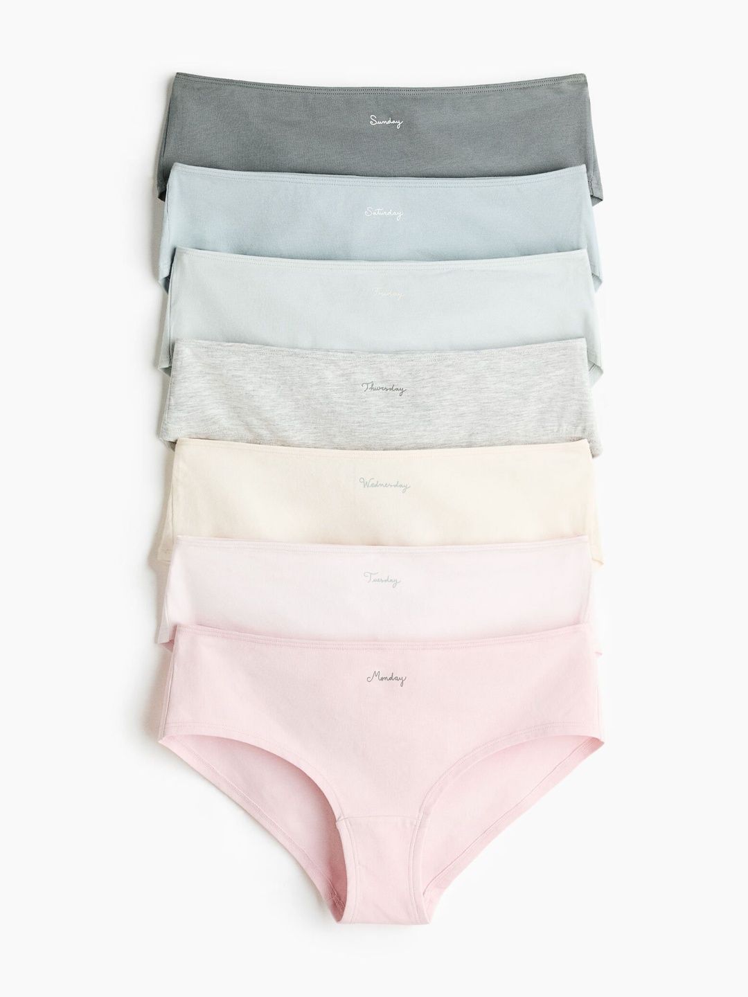 H&M 7-Pack Hipster Briefs
