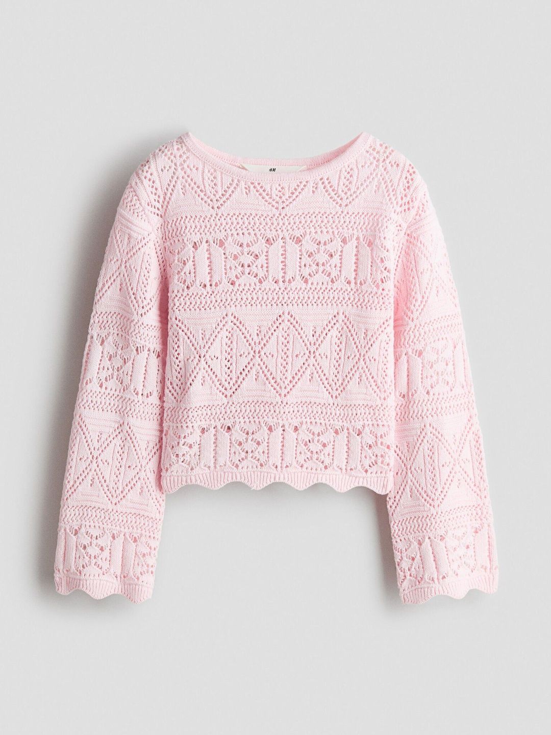 H&M Crochet-look Jumper