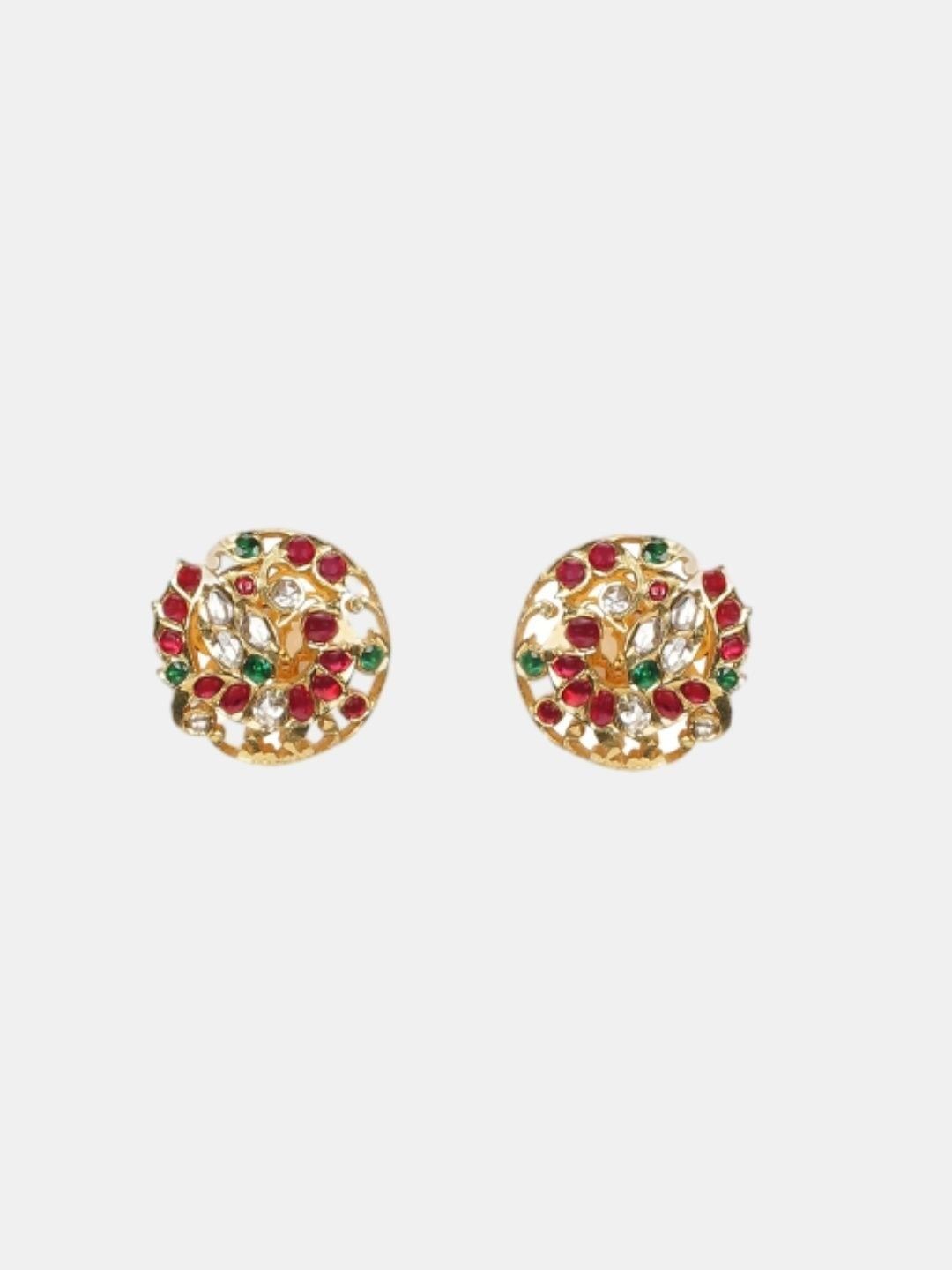 C KRISHNIAH CHETTY JEWELLERS PVT LTD 22KT Gold Earrings - 17.83g-picture-43