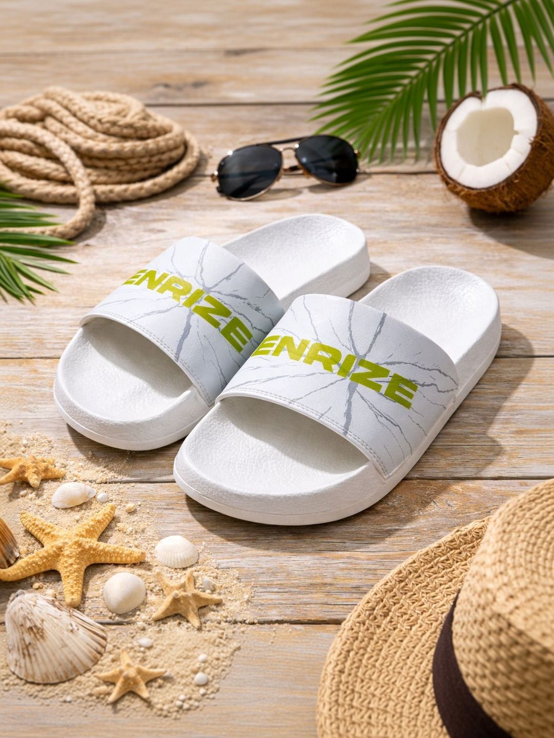 ENRIZZ Men Printed Sliders-picture-17